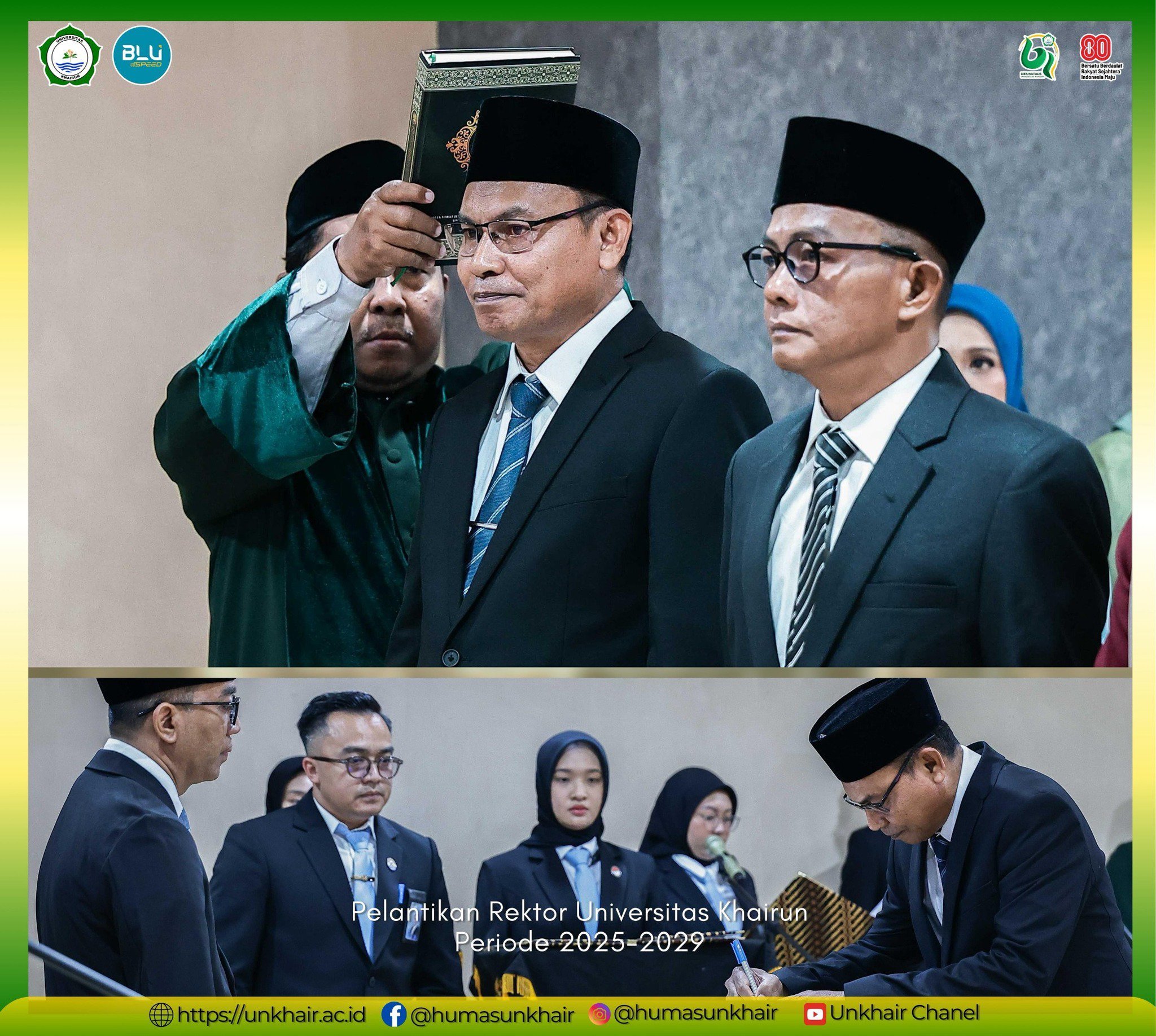 Pelantikan Rektor Periode 2025-2029