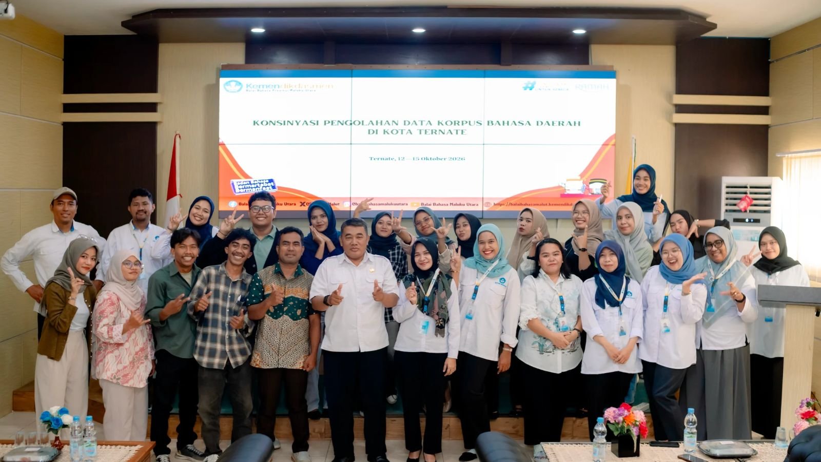 Mahasiswa PBSI FKIP Universitas Khairun Terlibat dalam Konsinyasi Pengolahan Data Korpus Bahasa Daerah Tahun 2026